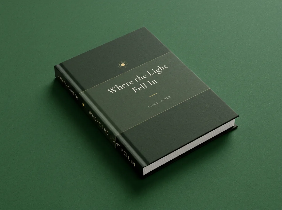 A printed Moonray hardcover memoir